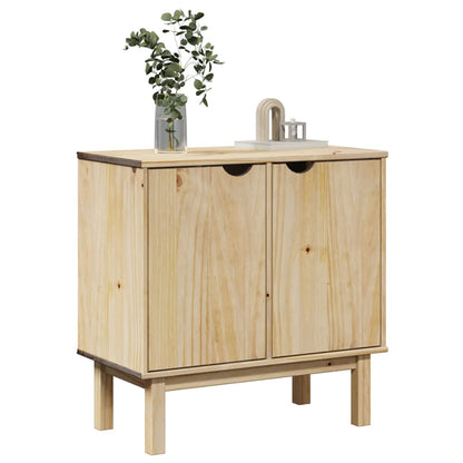 Hallway Cabinet OTTA 75x40x75 cm Solid Wood Pine