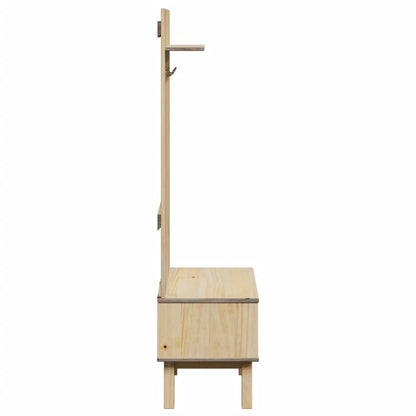 Hall Unit OTTA 50x40x160 cm Solid Wood Pine