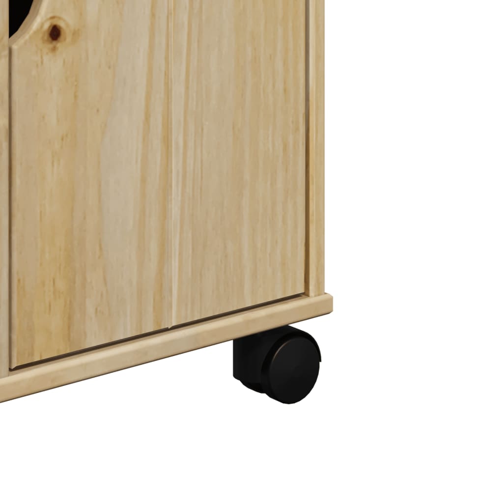 Kitchen Trolley OTTA 71x45x80 cm Solid Wood Pine