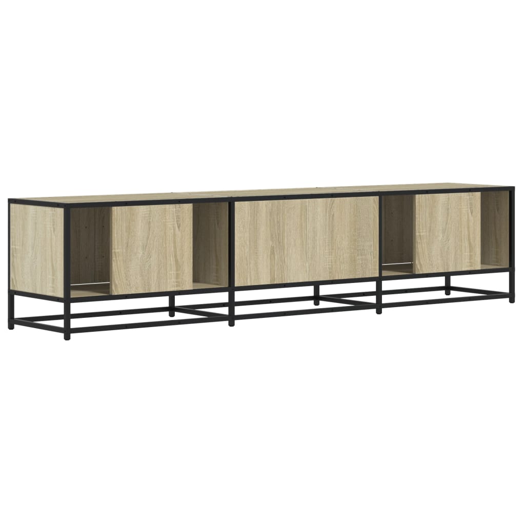 TV Cabinet Sonoma Oak 180x35x41 cm Engineered Wood