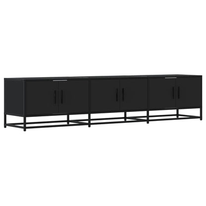 TV Cabinet Black 180x35x41 cm Engineered Wood