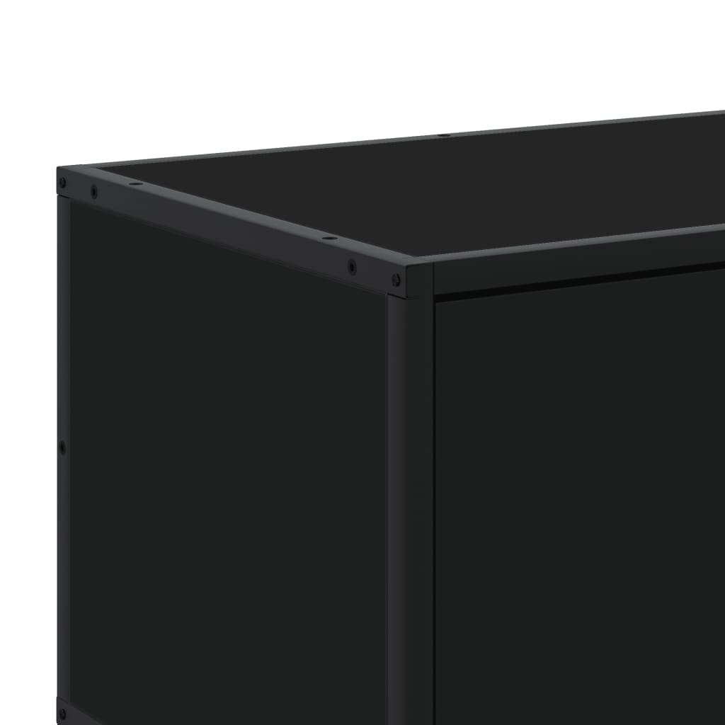 TV Cabinet Black 180x35x41 cm Engineered Wood