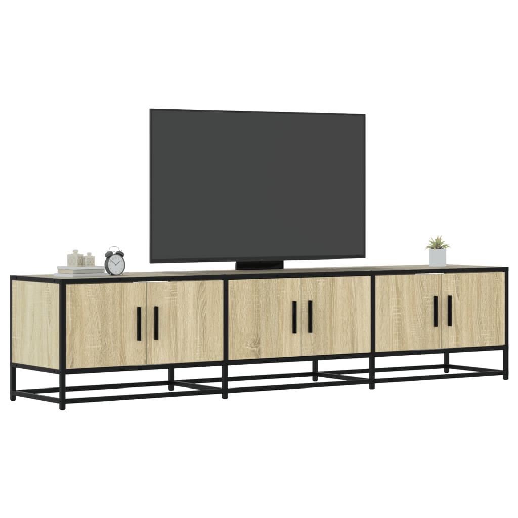 TV Cabinet Sonoma Oak 180x35x41 cm Engineered Wood