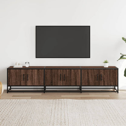 TV Cabinet Brown Oak 180x35x41 cm Engineered Wood