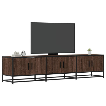 TV Cabinet Brown Oak 180x35x41 cm Engineered Wood