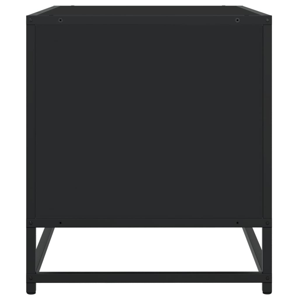 TV Cabinet Black 180x40x46 cm Engineered Wood