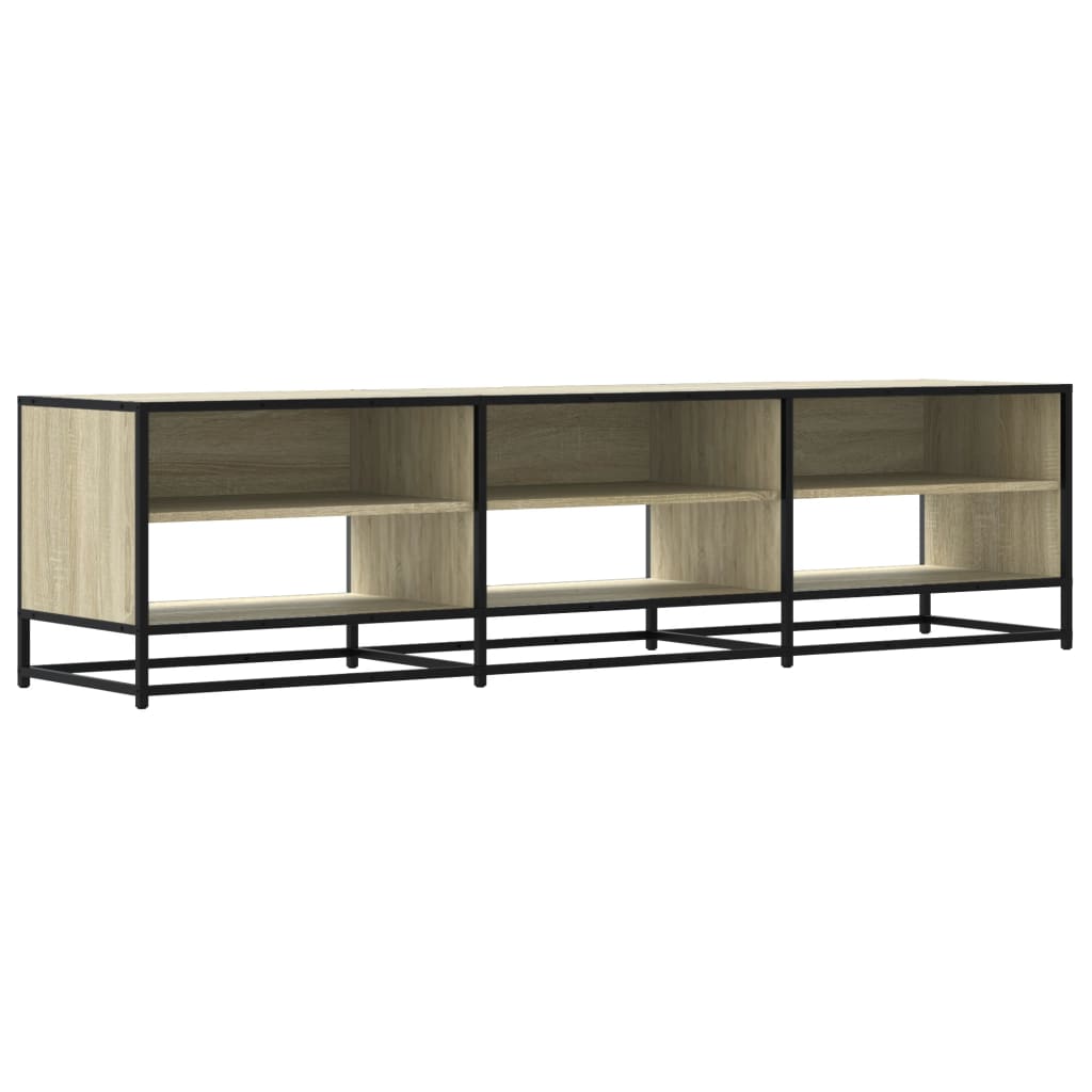 TV Cabinet Sonoma Oak 180x40x46 cm Engineered Wood