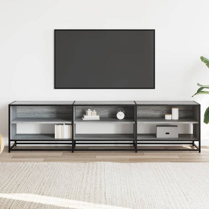 TV Cabinet Grey Sonoma 180x40x46 cm Engineered Wood