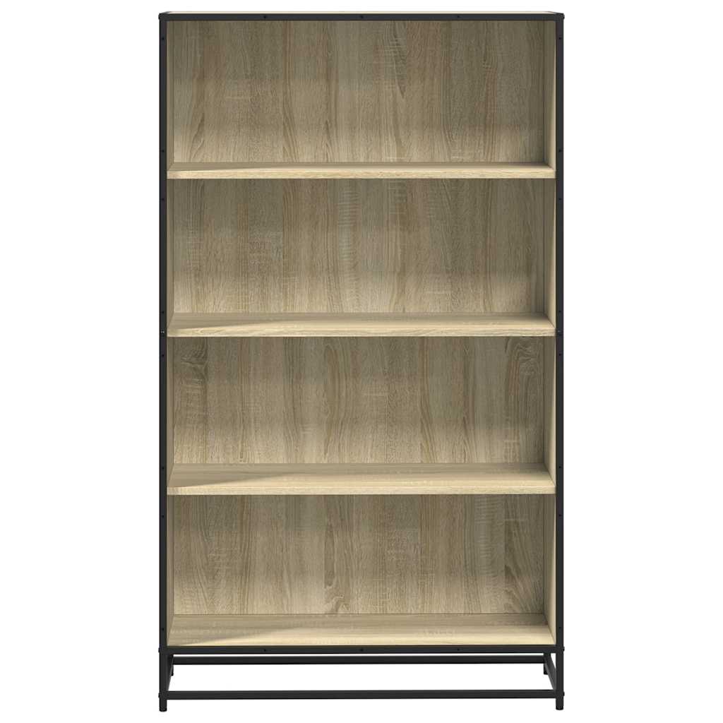 Bookcase Sonoma Oak 80.5x35x139 cm Engineered Wood