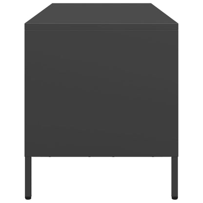 TV Cabinet Black 101.5x39x43.5 cm Cold-rolled Steel