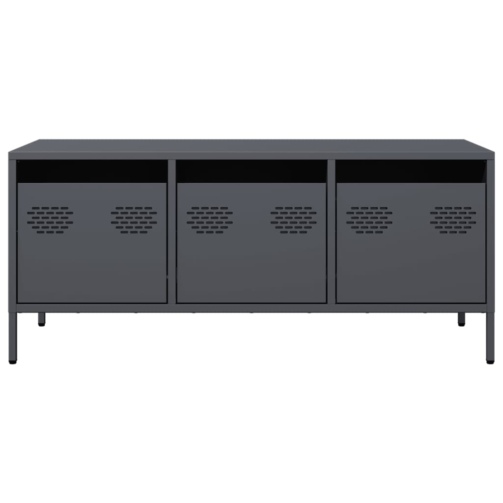 TV Cabinet Anthracite 101.5x39x43.5 cm Cold-rolled Steel