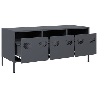 TV Cabinet Anthracite 101.5x39x43.5 cm Cold-rolled Steel