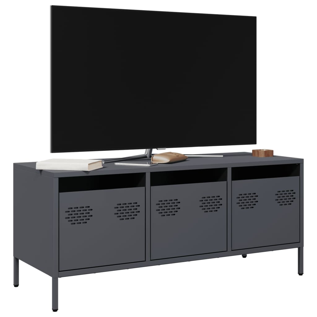 TV Cabinet Anthracite 101.5x39x43.5 cm Cold-rolled Steel