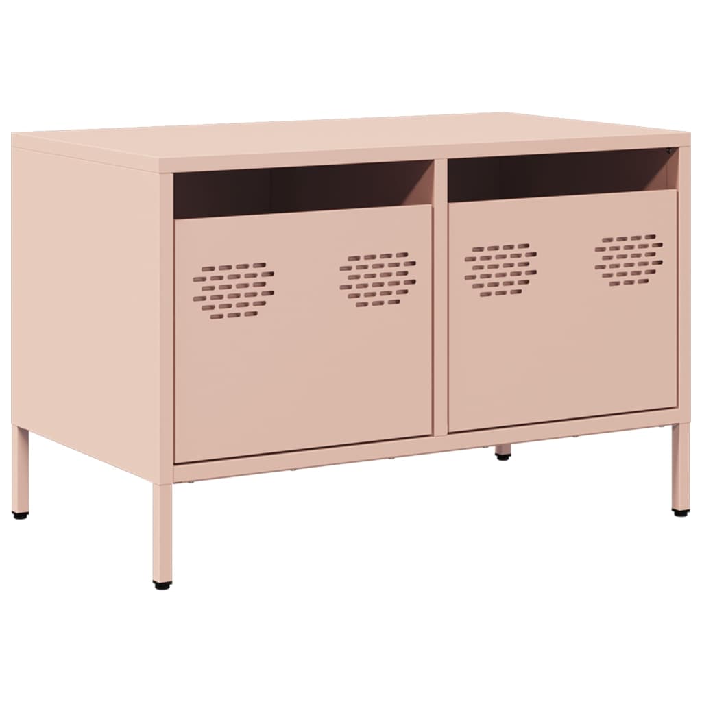 TV Cabinet Pink 68x39x43.5 cm Cold-rolled Steel