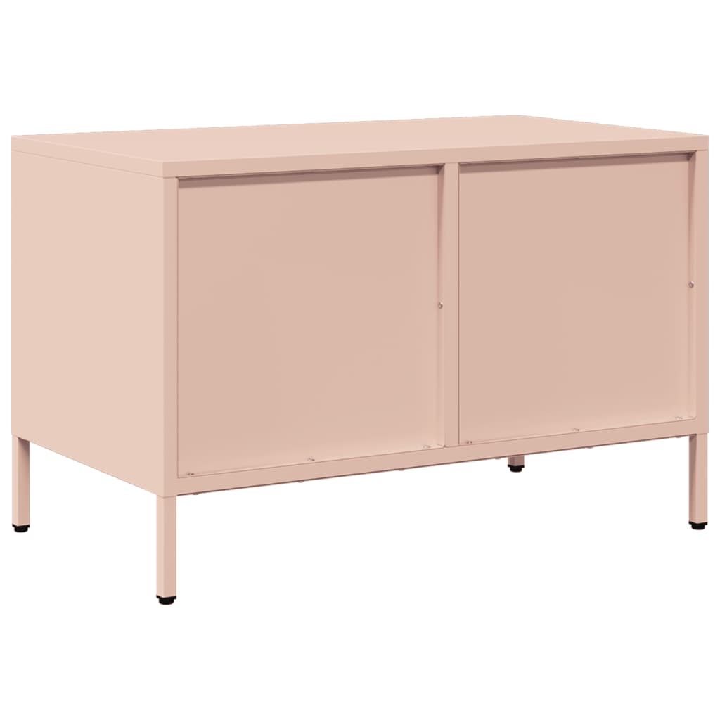 TV Cabinet Pink 68x39x43.5 cm Cold-rolled Steel