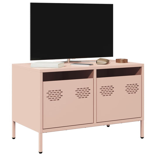 TV Cabinet Pink 68x39x43.5 cm Cold-rolled Steel