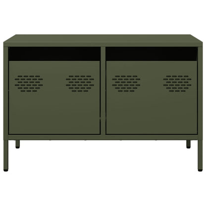 TV Cabinet Olive Green 68x39x43.5 cm Cold-rolled Steel