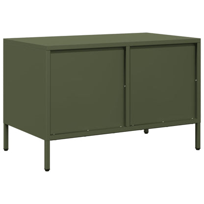 TV Cabinet Olive Green 68x39x43.5 cm Cold-rolled Steel