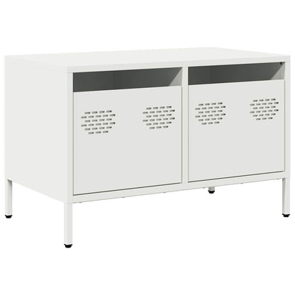 TV Cabinet White 68x39x43.5 cm Cold-rolled Steel