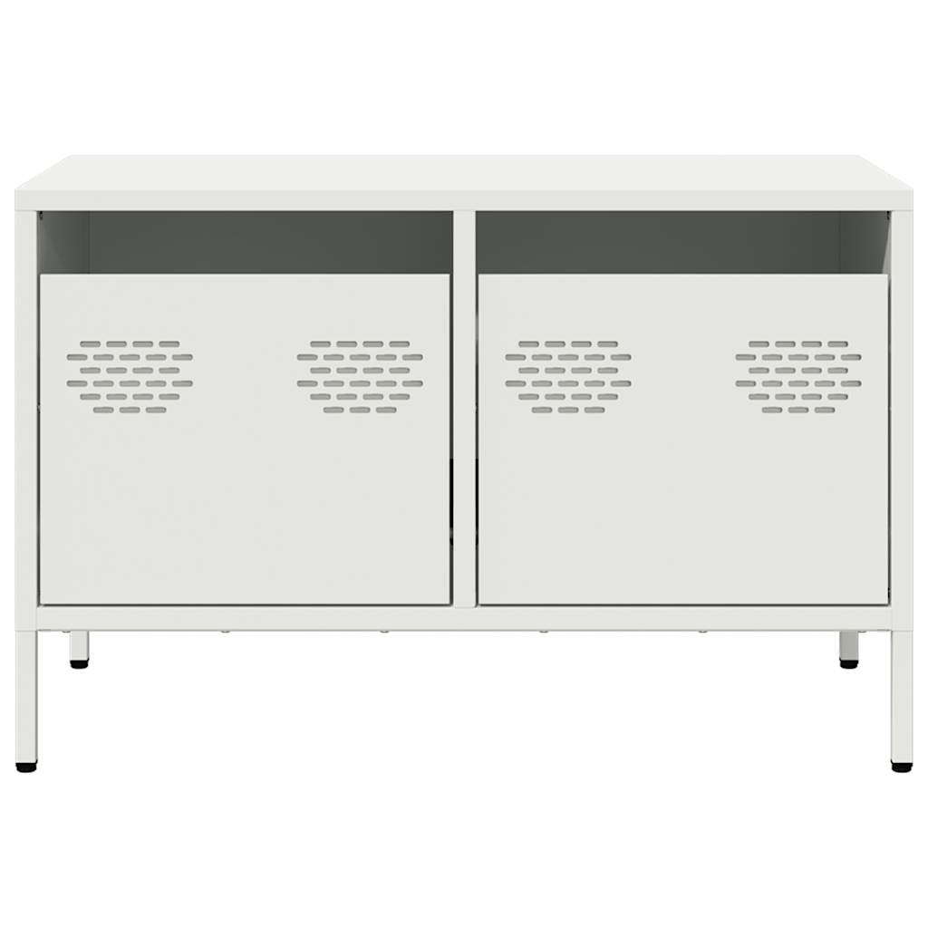 TV Cabinet White 68x39x43.5 cm Cold-rolled Steel