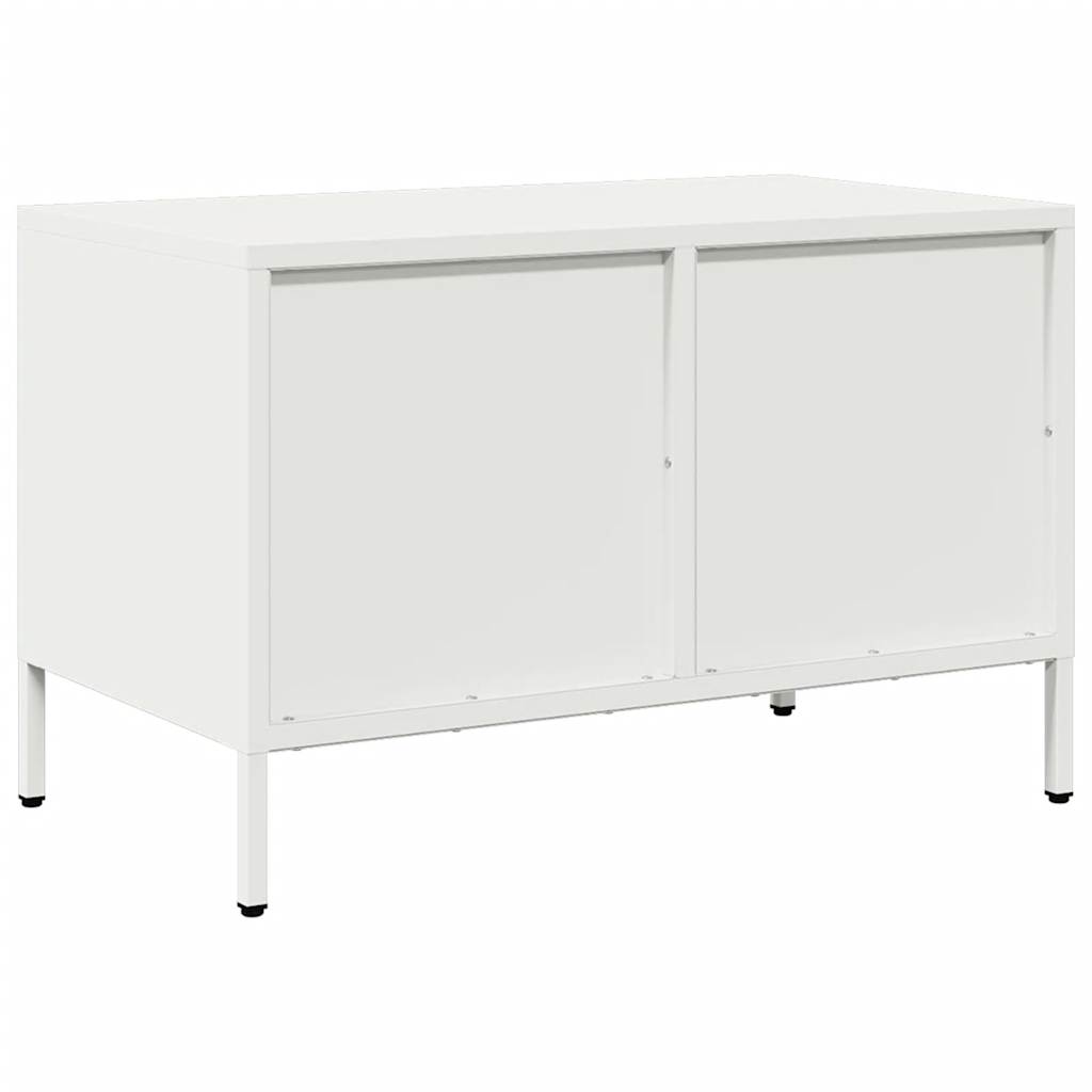 TV Cabinet White 68x39x43.5 cm Cold-rolled Steel