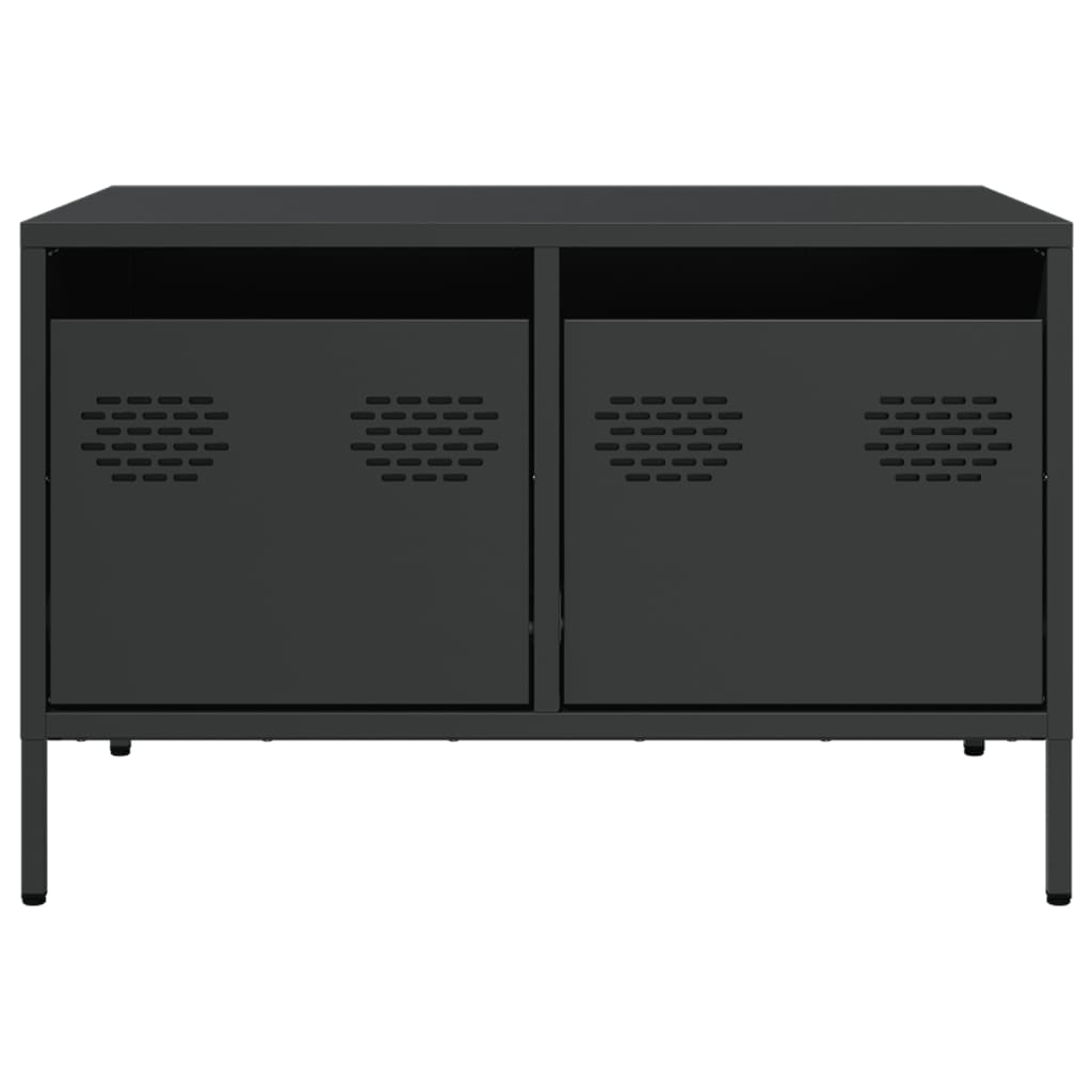 TV Cabinet Black 68x50x43.5 cm Cold-rolled Steel