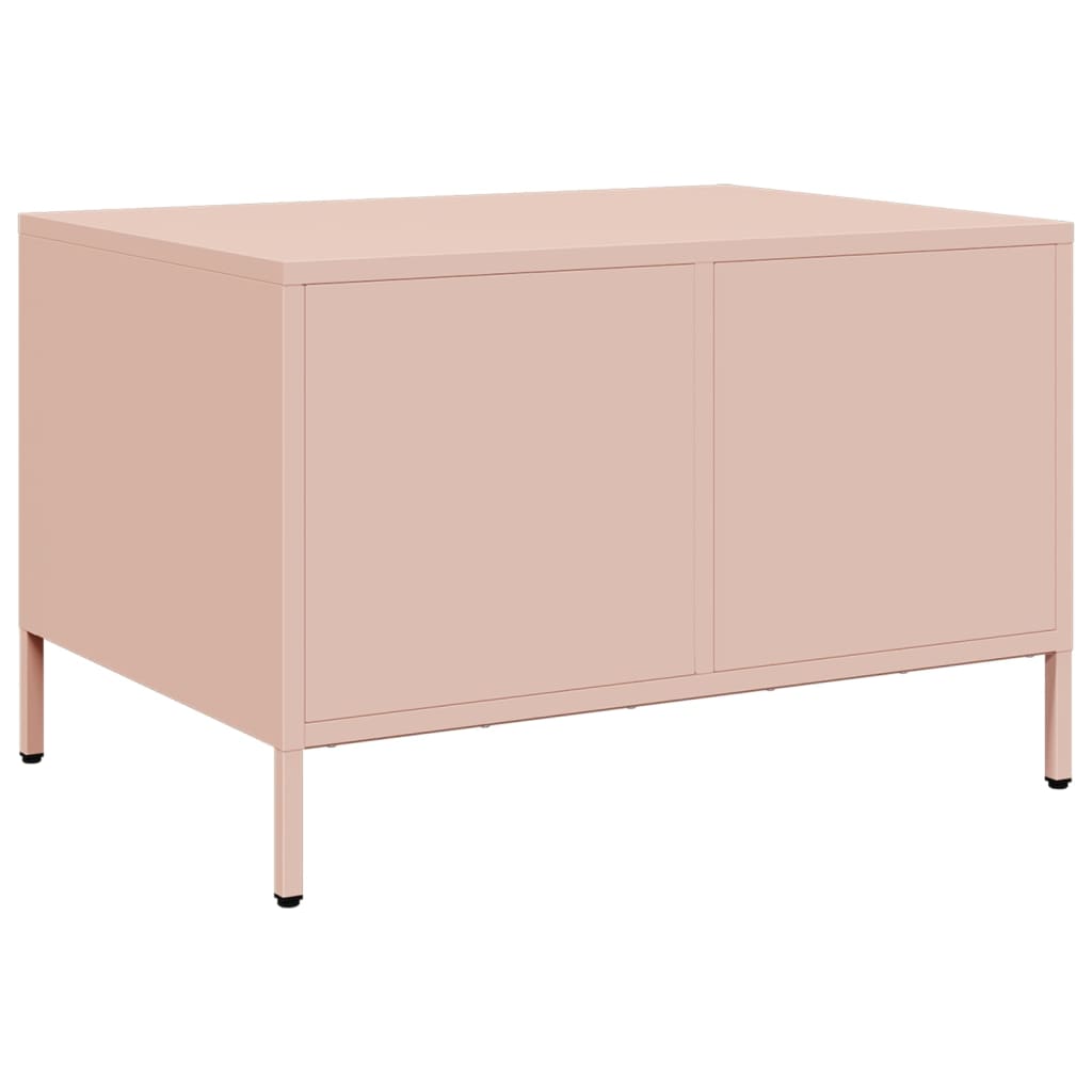 TV Cabinet Pink 68x50x43.5 cm Cold-rolled Steel