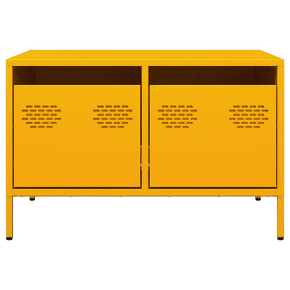 TV Cabinet Mustard Yellow 68x50x43.5 cm Cold-rolled Steel