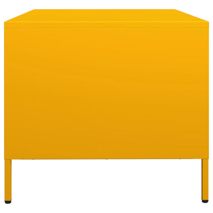 TV Cabinet Mustard Yellow 68x50x43.5 cm Cold-rolled Steel