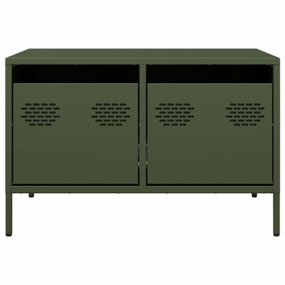 TV Cabinet Olive Green 68x50x43.5 cm Cold-rolled Steel