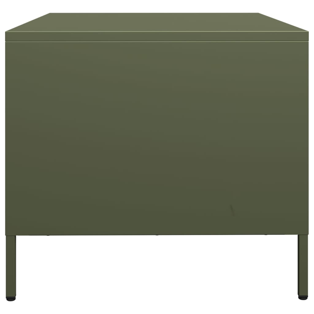 TV Cabinet Olive Green 68x50x43.5 cm Cold-rolled Steel