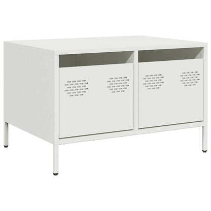 TV Cabinet White 68x50x43.5 cm Cold-rolled Steel