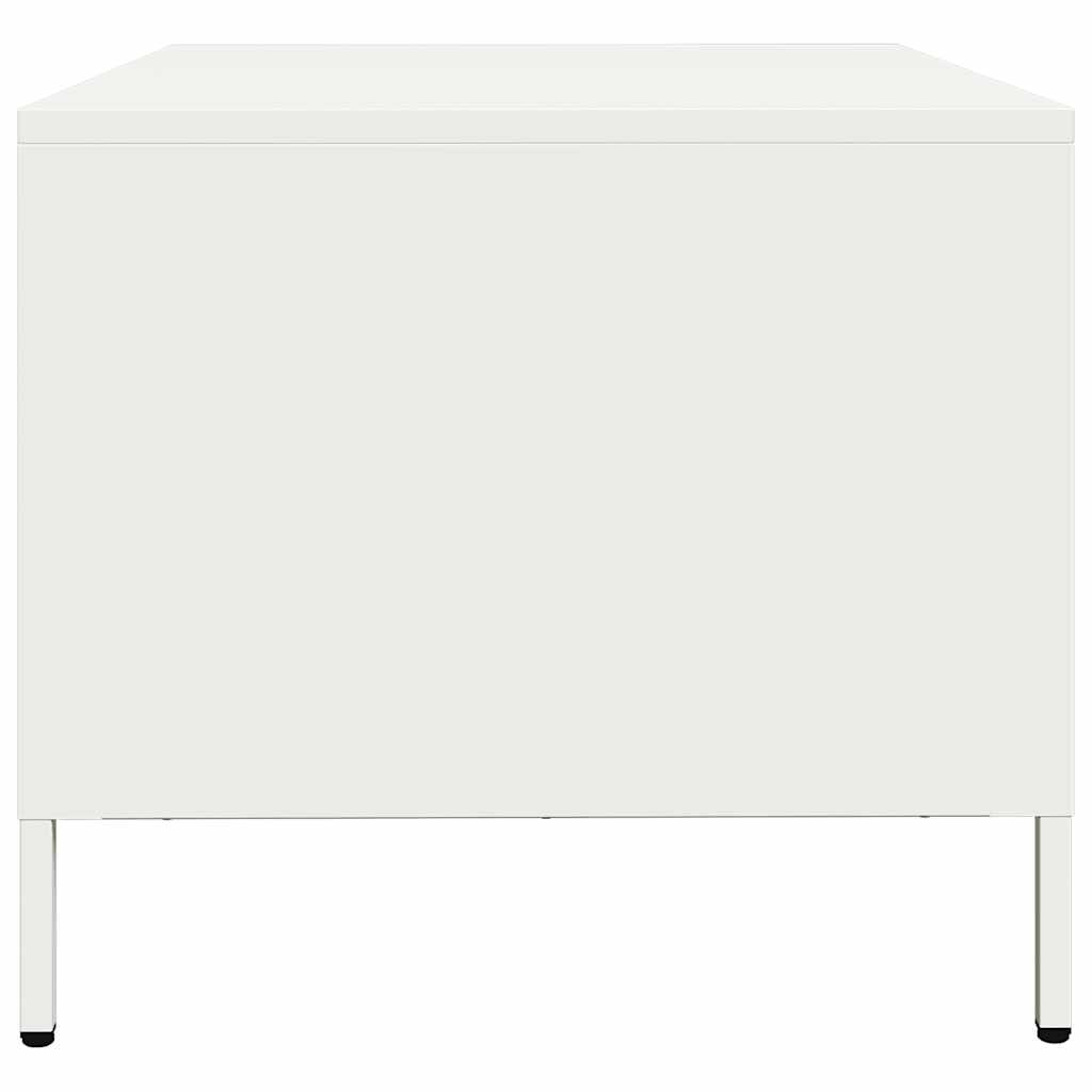 TV Cabinet White 68x50x43.5 cm Cold-rolled Steel