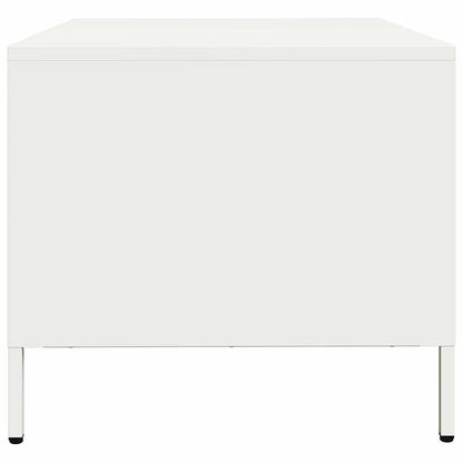 TV Cabinet White 68x50x43.5 cm Cold-rolled Steel