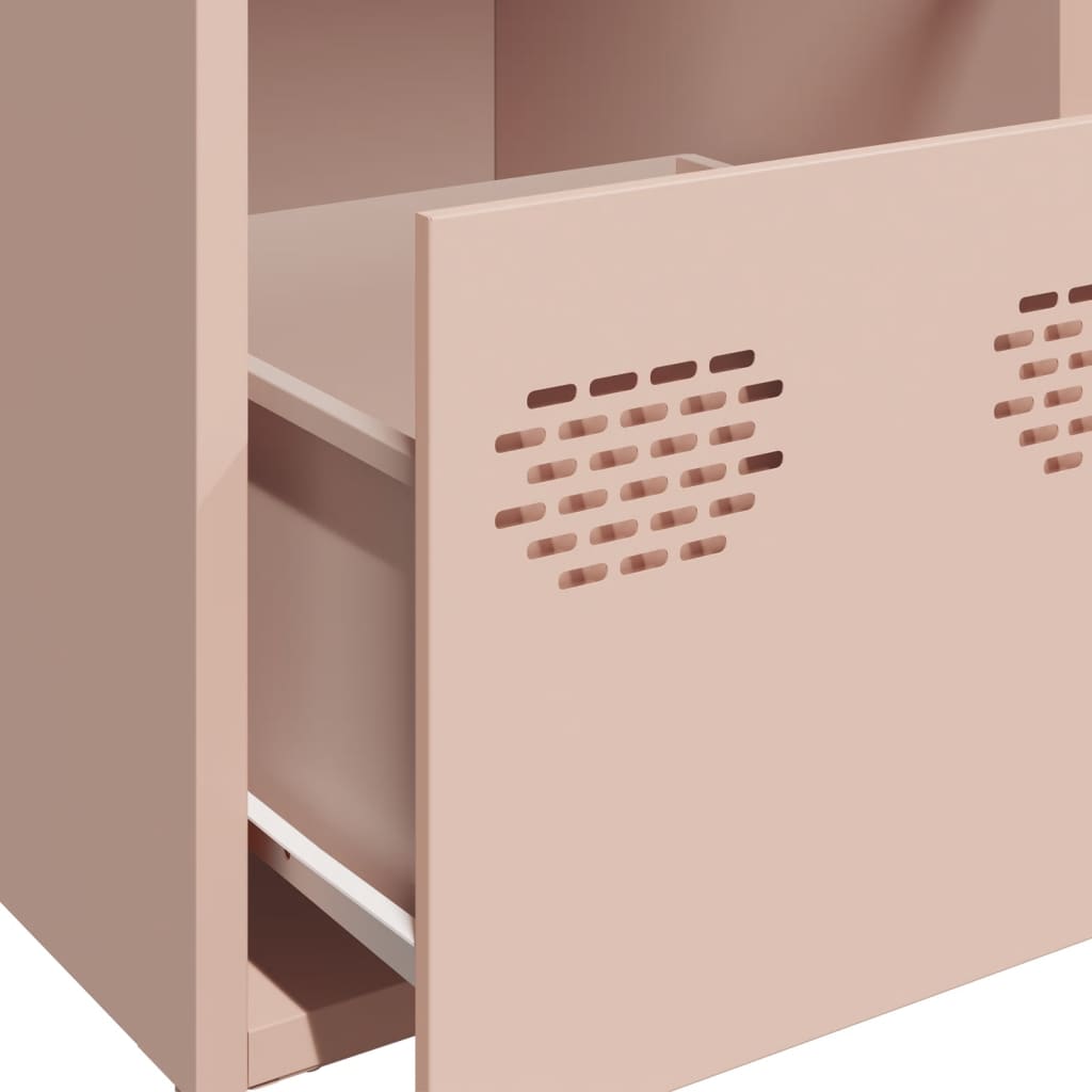 Sideboard Pink 68x39x73.5 cm Cold-rolled Steel