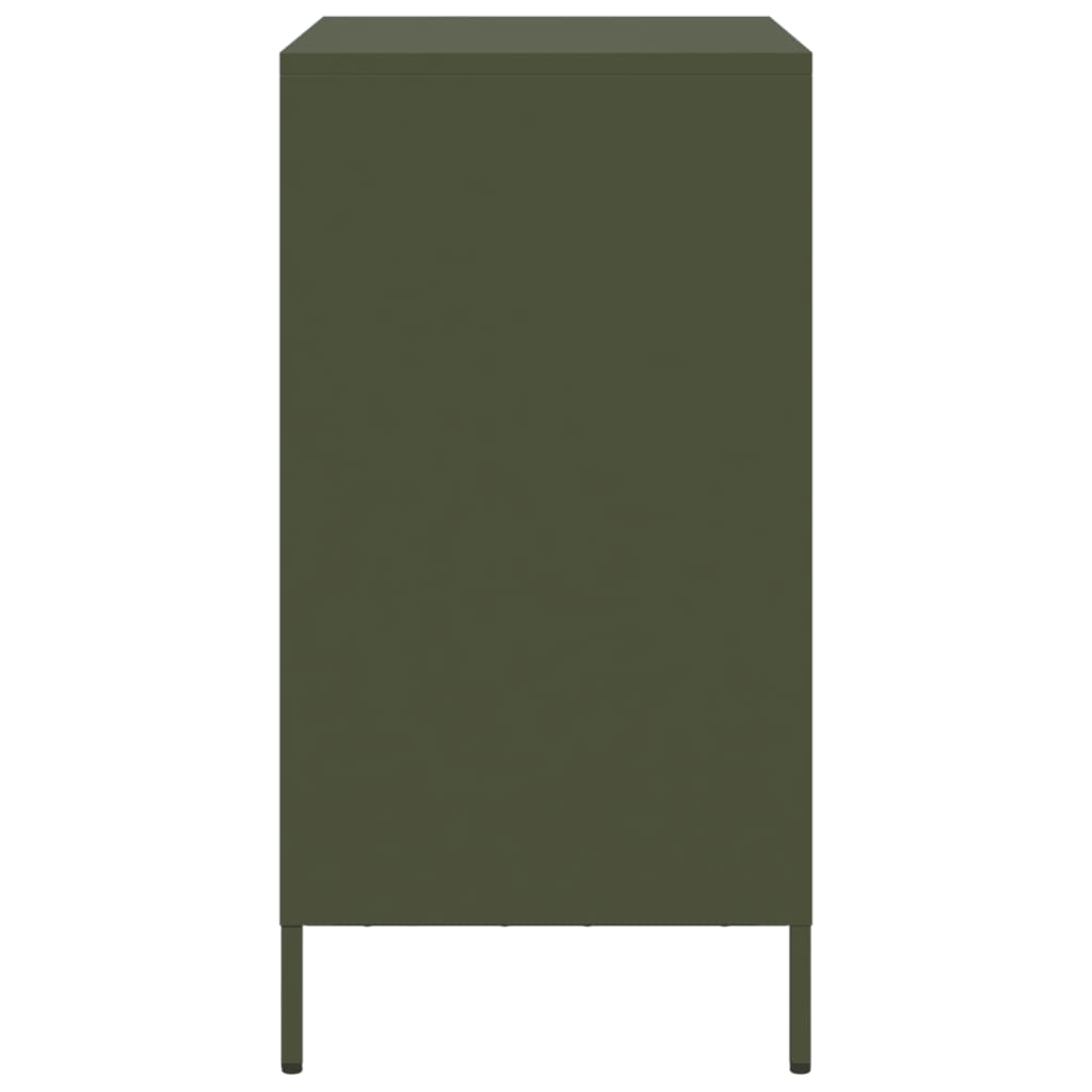 Sideboard Olive Green 68x39x73.5 cm Cold-rolled Steel