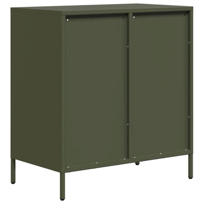 Sideboard Olive Green 68x39x73.5 cm Cold-rolled Steel