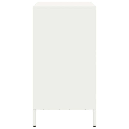 Sideboard White 68x39x73.5 cm Cold-rolled Steel