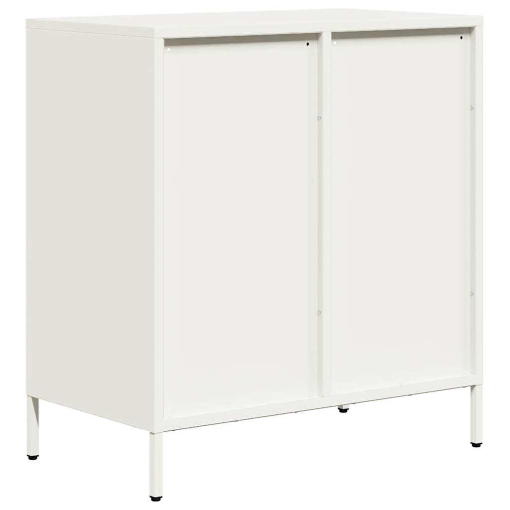 Sideboard White 68x39x73.5 cm Cold-rolled Steel