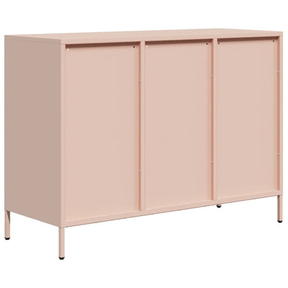 Sideboard Pink 101.5x39x73.5 cm Cold-rolled Steel