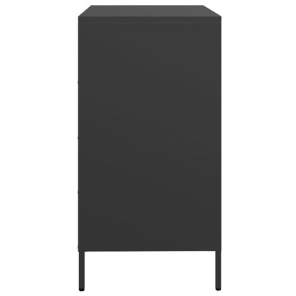 Sideboard Black 68x39x73.5 cm Cold-rolled Steel