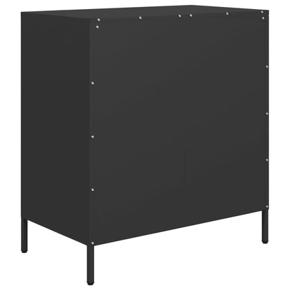 Sideboard Black 68x39x73.5 cm Cold-rolled Steel