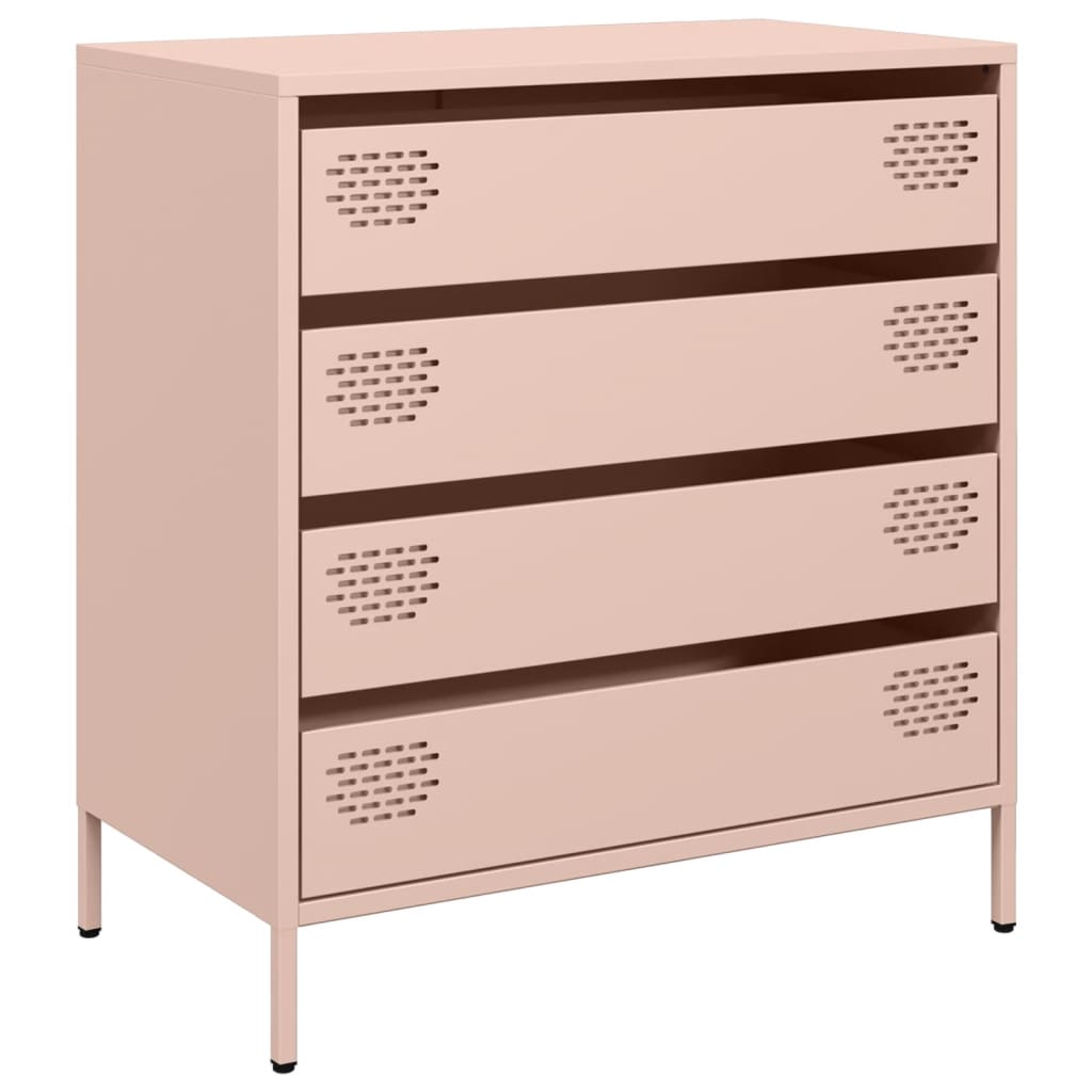 Sideboard Pink 68x39x73.5 cm Cold-rolled Steel