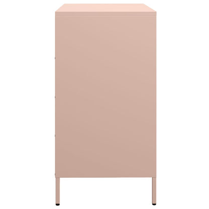 Sideboard Pink 68x39x73.5 cm Cold-rolled Steel