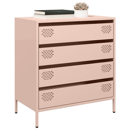 Sideboard Pink 68x39x73.5 cm Cold-rolled Steel