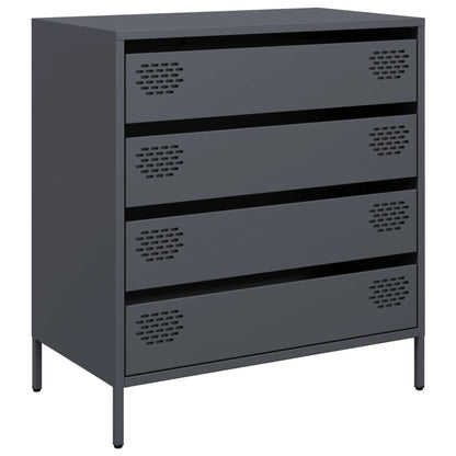 Sideboard Anthracite 68x39x73.5 cm Cold-rolled Steel