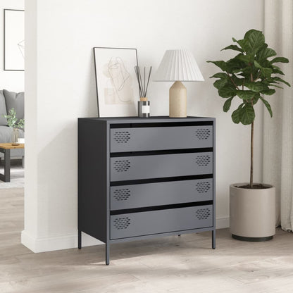 Sideboard Anthracite 68x39x73.5 cm Cold-rolled Steel