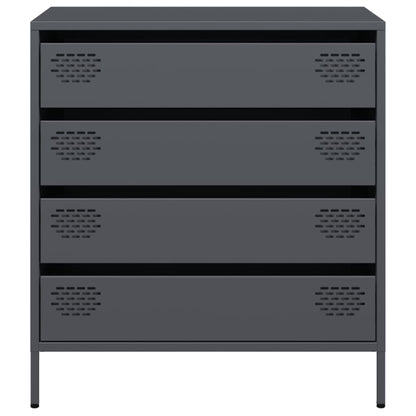 Sideboard Anthracite 68x39x73.5 cm Cold-rolled Steel