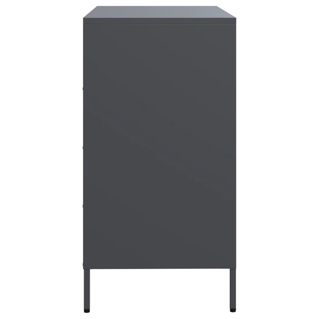 Sideboard Anthracite 68x39x73.5 cm Cold-rolled Steel