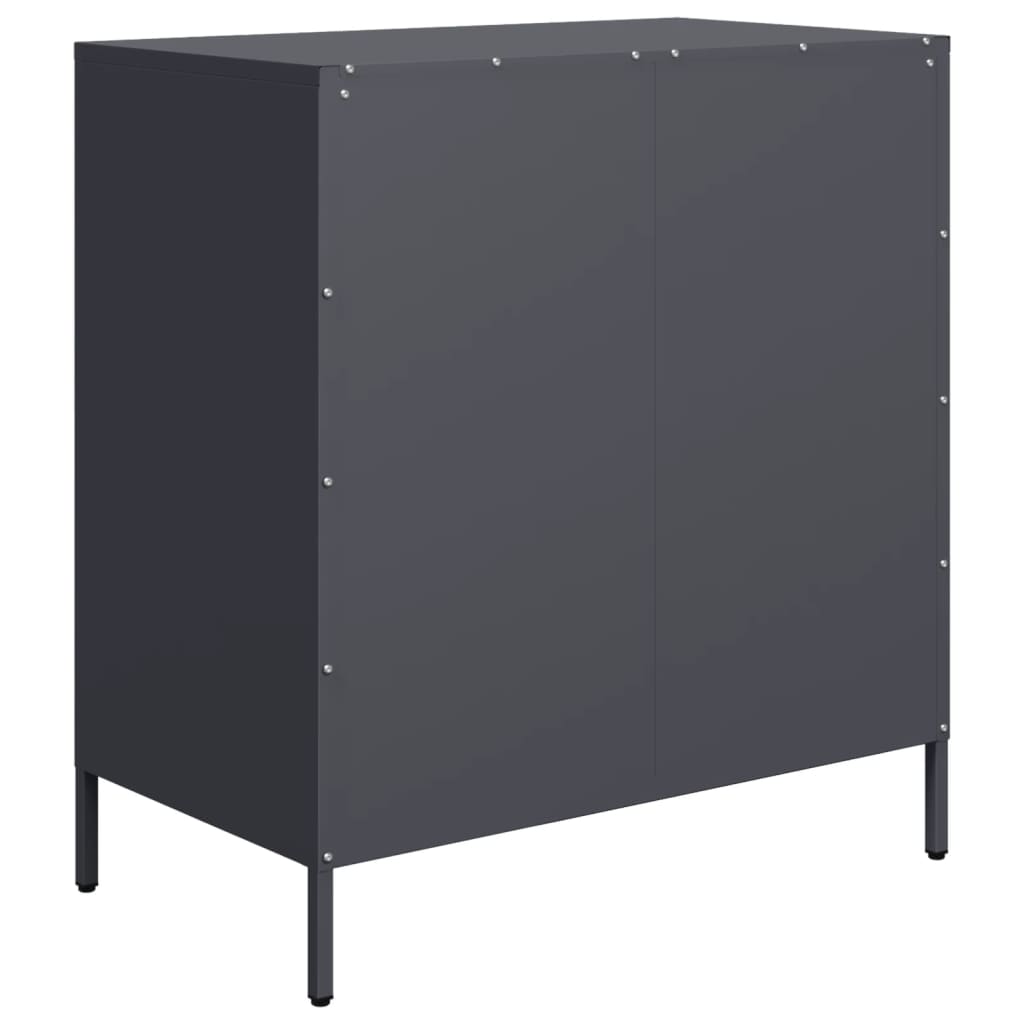 Sideboard Anthracite 68x39x73.5 cm Cold-rolled Steel